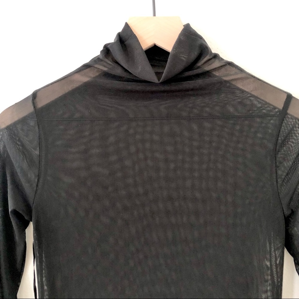NWT Shinestar Sheer Top - Picture 4 of 7
